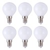 Lxcom Lighting G45 LED Bulb 5W Globe Vanity Light Bulb