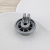 ECSiNG 8pcs Dishwasher Lower Rack Rollers with Axles Replacement Part