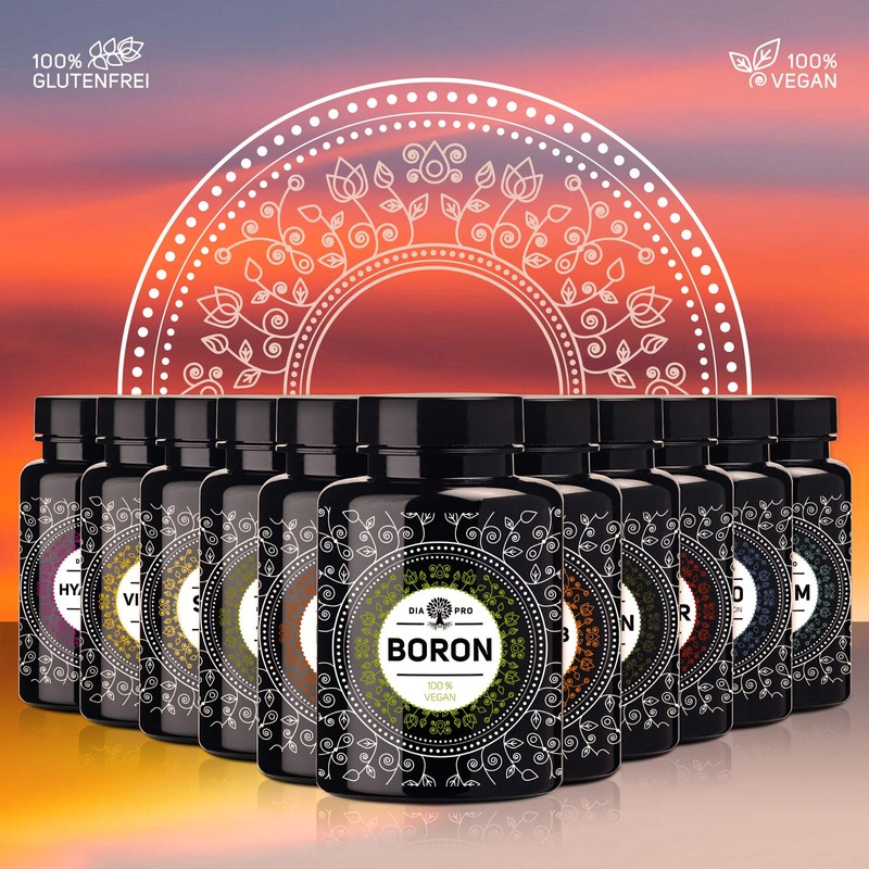 DiaPro® Boron high dose boron tablets with 3 mg boron