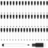 50 Pcs Magnetic Dry Erase Markers with Eraser Whiteboard Mini
