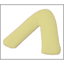 R&Z Orthopaedic, Nursing, Maternity V Shaped Bolster Pillow Case Cover (Lemon)