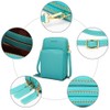 Bolso cruzado pequeño para teléfono celular, para mujer, bolso de