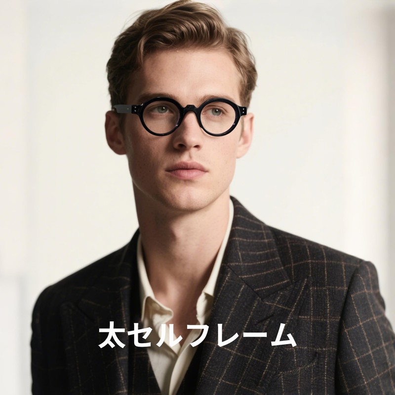 Cyxus 8271 Thick Cell Frame, Date Glasses, Blue Light Reduction,