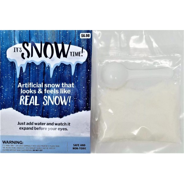 It's Snow Time! Artificial Snow