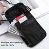 Neck Pouch Small Travel Purse Anti-Theft Small Neck Pouch with