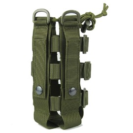 Azarxis Water Bottle Cover, Water Bottle Pouch, Molle System, Bottle Case, Military Plastic Bottle Holder, Handy Pouch, Molle Compatible, EDC Pouch, Utility Pouch, Tactical, Airsoft, Outdoor, Portable