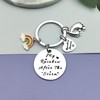 Vadaka Mom to Be Gift Keyring New Mommy Keychain Rainbow