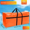 Clysee 4 Pcs 66 Gallon Large Storage Bags with Zipper