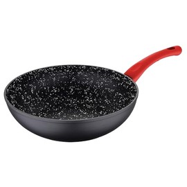 Wok 26 cm Marble Coating Forged Aluminium Induction Toledo