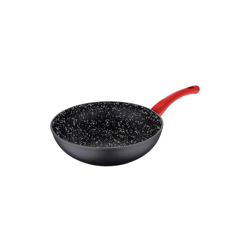 Wok 26 cm Marble Coating Forged Aluminium Induction Toledo