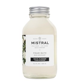 Mistral Heritage Foam Bubble Bath, White Flowers, 8.4 Fl Oz