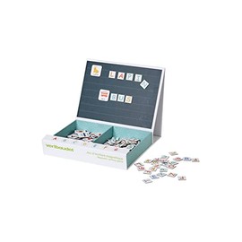Vertbaudet Learning Box with Magnets French Beige