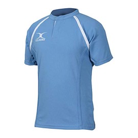 Gilbert XACT II Rugby Jersey (Large, Light Sky)