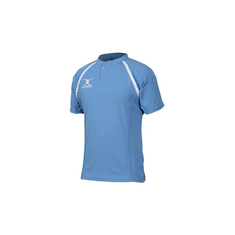 Gilbert XACT II Rugby Jersey (Large, Light Sky)