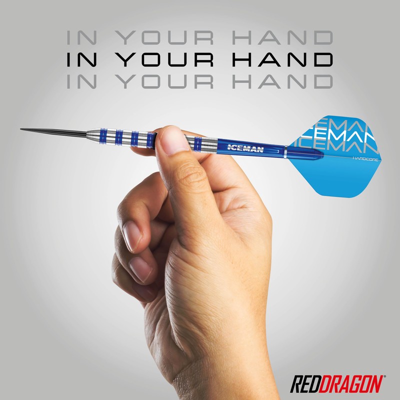 RED DRAGON Gerwyn Price Iceman Challenger 24g Tungsten Steel Darts