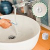 6 Pieces Toothbrush Holder with Suction Cup, Wall-Mounted Toothbrush Holder,