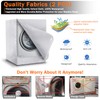 AKEfit Washer/Dryer Cover for Front Load, Washing Machine Cover Waterproof,