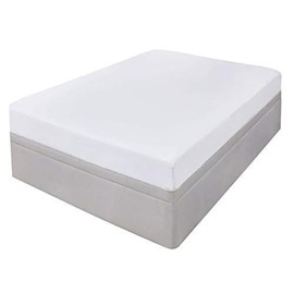 In Dreams White Long Single (36" x 78" bed) Fitted Sheet 10" box (electric bed) polycotton 13 colours