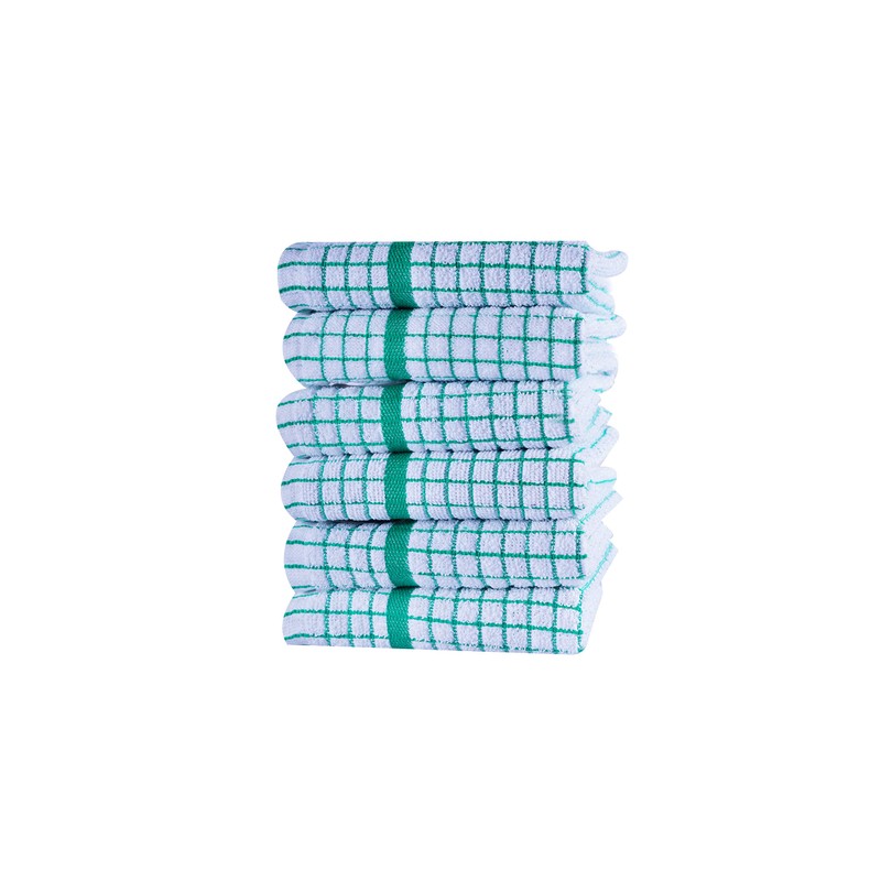 QUALITY HOME TEXTILES 100% Cotton Luxury Terry Towelling Tea Towels