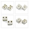 PZRT 2pcs 10A 2 Way 5 Hole Wire Connector Porcelain