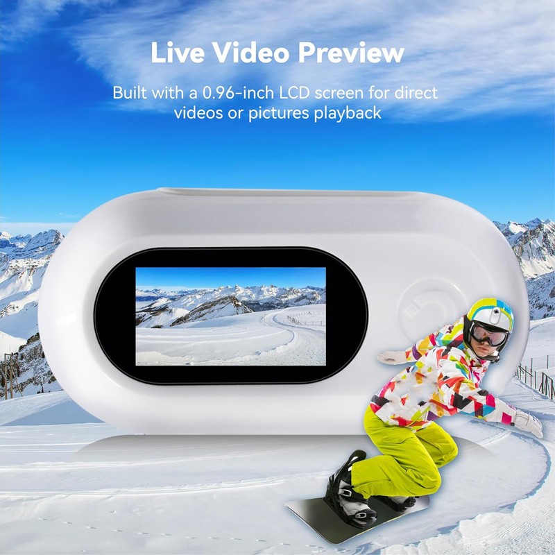 Pet Collar Camera Full HD 90 Degree Wide Angle Small
