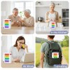KAMACA Pack of 4 (= 4 pieces) practical medication dispenser