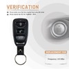 USAKeys New Key Fob Replacement for 2013/2014/2015/2016/2017 Hyundai Elantra GT