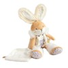 Doudou et Compagnie DC3485 Rabbit Sugar White Pantin with Blanket