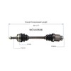 GSP NCV40506 CV Axle Shaft Assembly - Right Front (Passenger