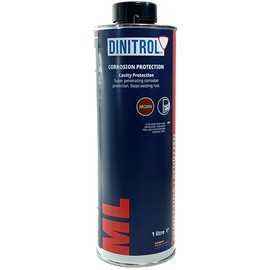 DINITROL ML Brown - Oil Based Penetrating Cavity Wax - Stops Advanced Corrosion - Rustproofing (1L Can)