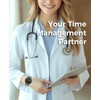 F.ZEGAO Nurse Watch with Second Hand Nursing, Calendar Pulsometer Watch