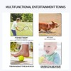 Odea Silver Training Tennis Balls,Good Bounce and Wear-Resistant,Suitable for Advanced
