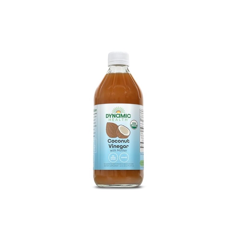 Dynamic Health Coconut Vinegar w Mother Organic | 16 oz