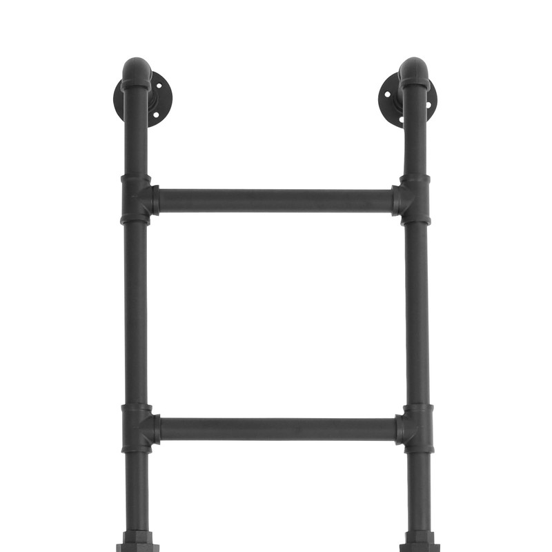 Wall/Floor-Mounted Bunk Bed Ladder, Basement Window Well Egress Ladder, Metal