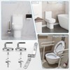 2 Kit Cerniere Tavoletta Sedile Wc