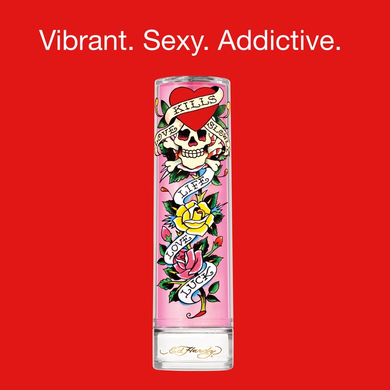 Christian Audigier Ed Hardy Perfume for Women, 3.4 fl. oz.
