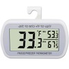 AEVETE Waterproof Digital Refrigerator Thermometer Large LCD, Freezer Room Thermometer