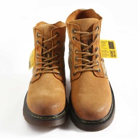 VSUDO Round Light Brown Boot Laces - 200cm, Heavy Duty & Hiking Laces for Work & Walking Boots (1 Pair)