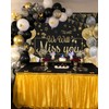Mocsicka We Will Miss You Backdrop Banner Extra Large Black