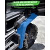 SAUTVS Extended Rear Fender Flares Compatible with Honda Pioneer 700-4