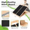 Slant Board for Calf Stretching, Professional Adjustable Portable Wooden Slant
