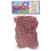 Rainbow Loom Burgundy Bands