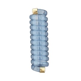 FLOWERING Pony Hook (Coil Up) Clear Coil HCF0139-BL (Blue)