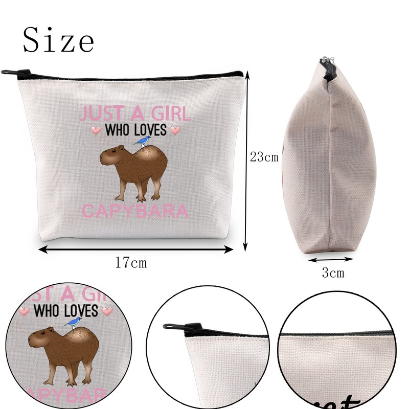 Capybara Gift Capybara Lovers Gift Just a Girl Who Loves