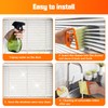 4pcs Window Venetian Blind Cleaner Duster Tool,Blind Duster for Cleaning,Microfiber