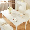 Royhom Clear Table Protector Transparent Table Protectors for Dining Room