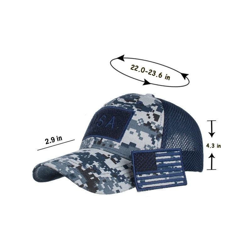 Anna-Kaci Camuflaje Trucker Special Tactical Operator Forces USA Flag Patch