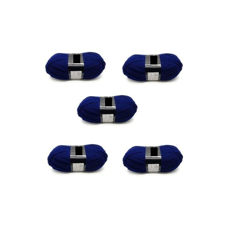 Pack of 5 x 100g Balls Double Knitting Wool -
