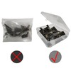 1 set decorative box hardware made of bronze, 1 piece