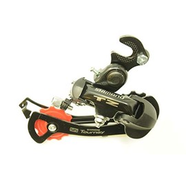 Shimano RD-TZ50 TOURNEY MTB BIKE REAR DERAILLEUR WITH SPECIAL REVERSE HANGER FOR BMX TRACK TYPE DROP OUT FORKEND